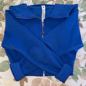 Lululemon Scuba Full-Zip Cropped Hoodie